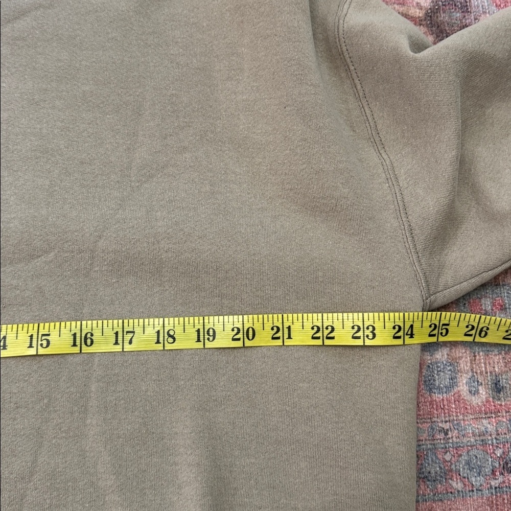 Vintage Russel Athletic Made in USA Brown Tan Crewneck Pullover XL - Picture 8 of 10